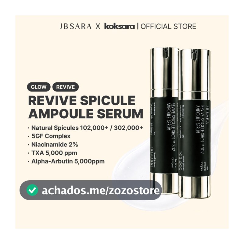 [NEW] JBSARA Revive Spicule Shot™ 102, 302 Ampoule Serum 50ml