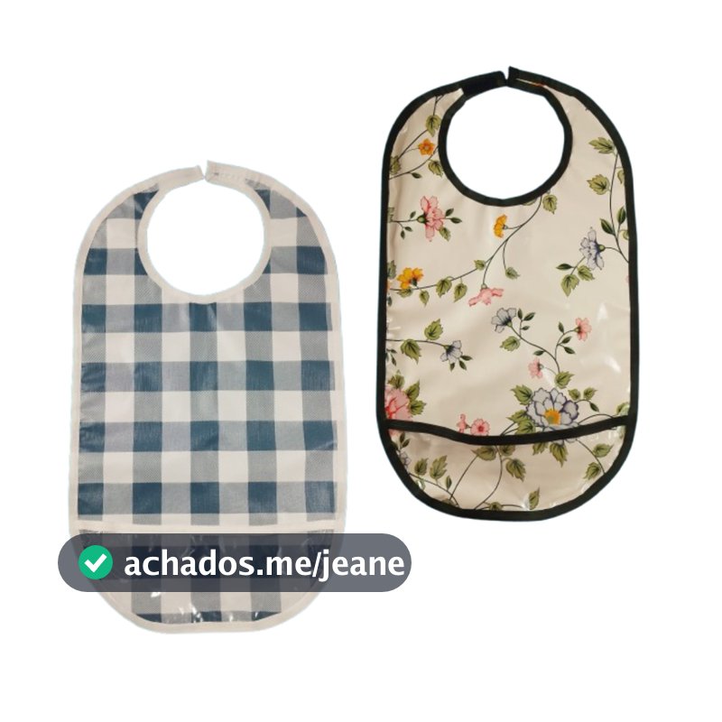 Babeiro adulto ( aparador de migalhas), idosos, acamados