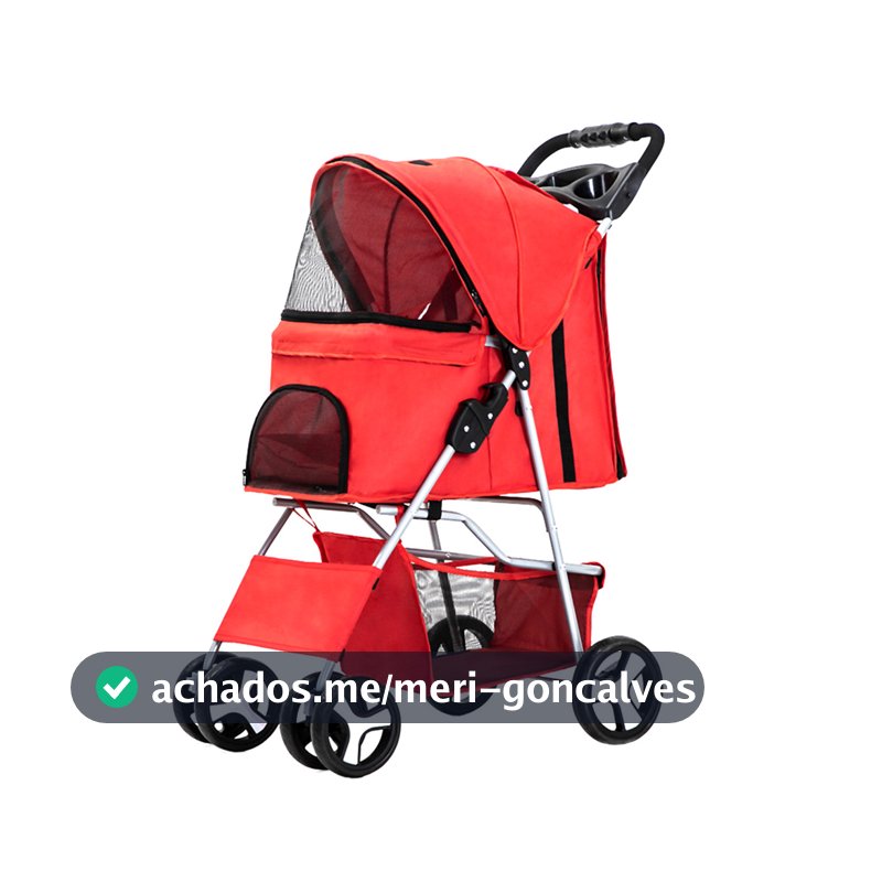 CARRINHO DE PASSEIO TRANSPORTE PET CÃS E GATOS ATÉ 15KG