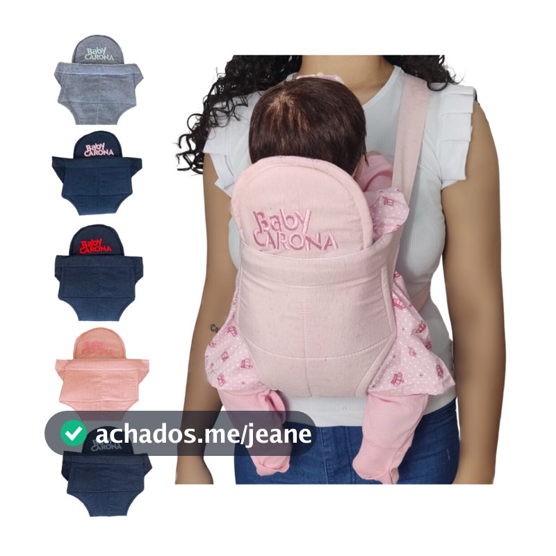 Canguru de Bebê Infantil Baby Carona Ergonômico Macio Ajustável e Regulável