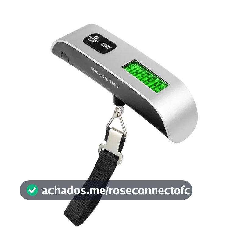 Balança Eletrônica De 50kg Digital De 10g Bolso Mala De Viagem Bagagem Ferramenta De Peso De