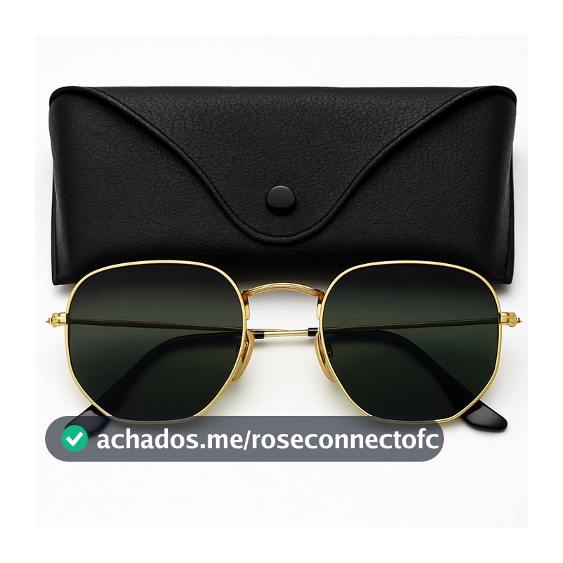 Óculos de Sol Hexagonal Feminino e Masculino | Estilo Retrô com Proteção UV400