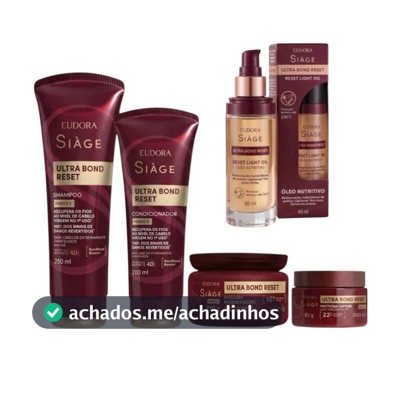 Siàge Ultra Bond Reset: Reconstrução Profunda