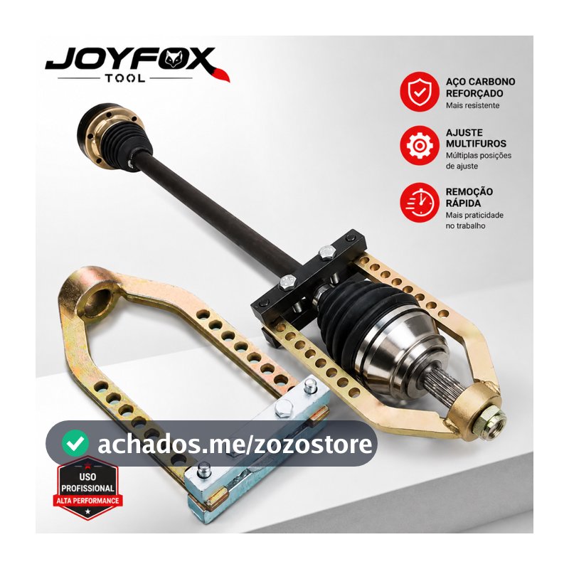 Extrator Para Junta Homocinética JOYFOX Kit Terminal Braço Axial e Junta Esférica Automotiva