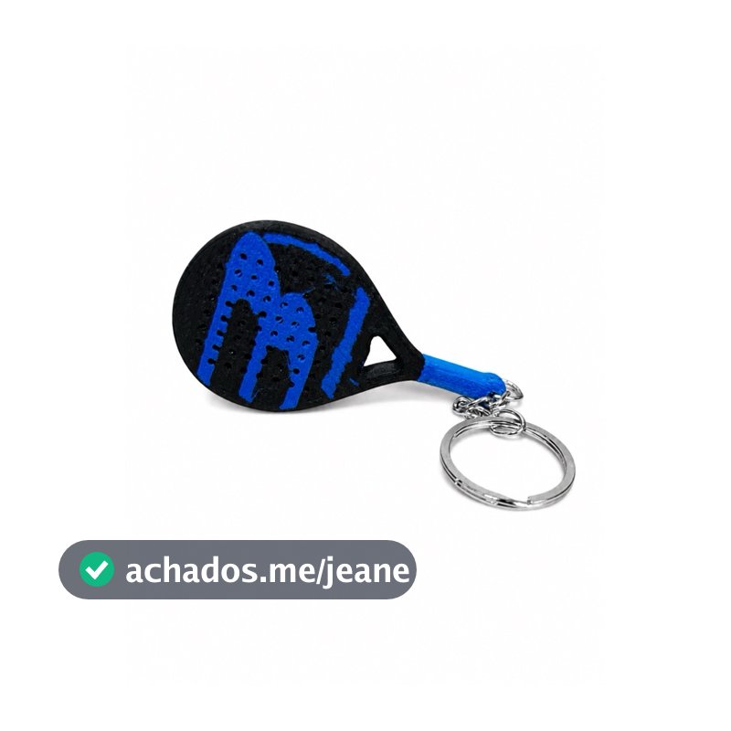 RAQUETE BEACH TENNIS CHAVEIRO 3D