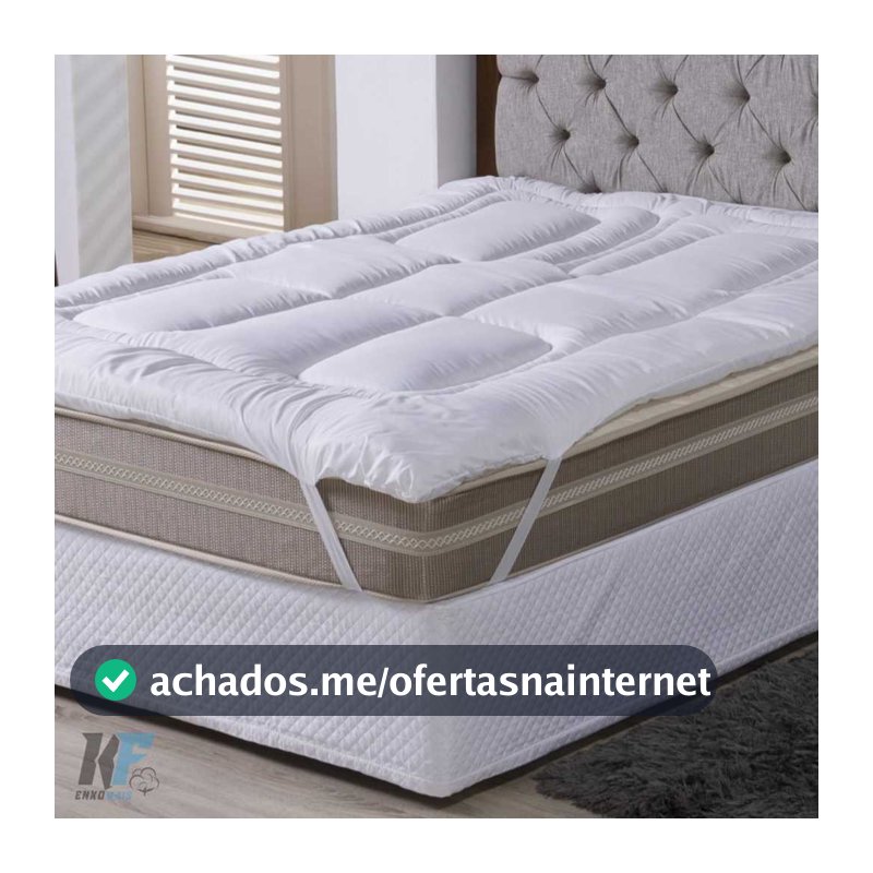 Pillow top cama casal box protetor de colchão macio toque aveludado 400 fios.