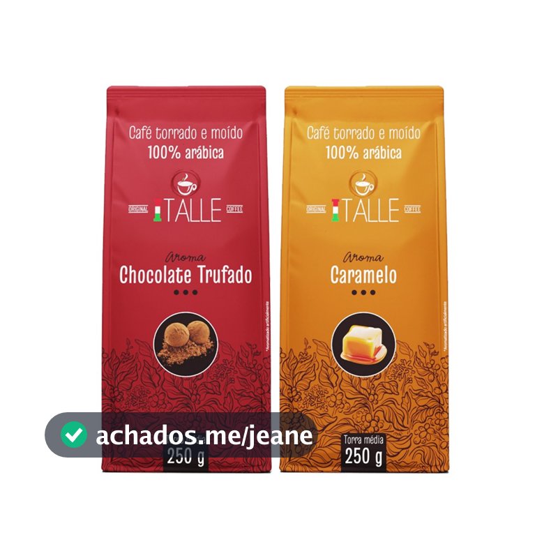Café Italle Aromatizado Trufado e Caramelo Café 500g