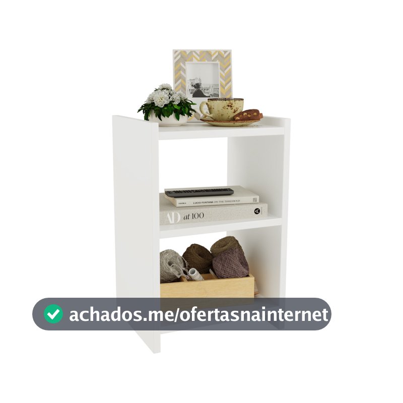 Mesa de Cabeceira Retro para Quarto Casal ou Solteiro Nicho Decoração América