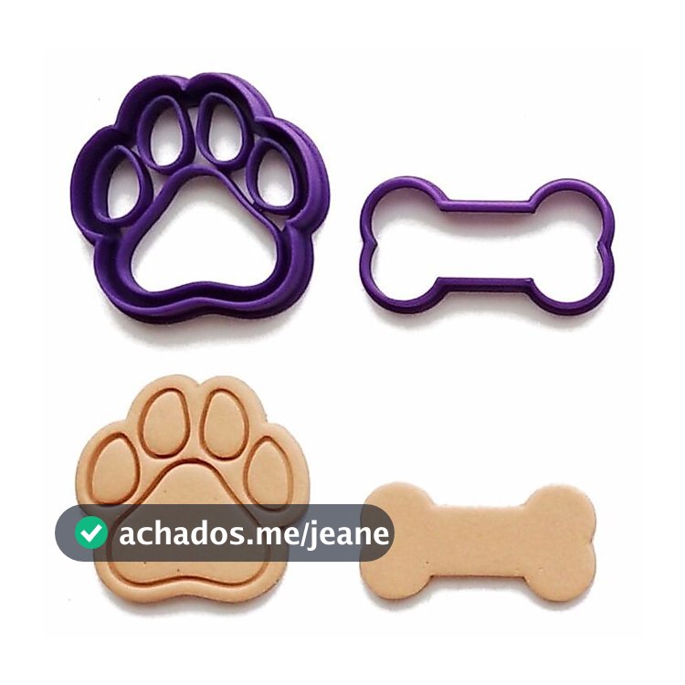 Cortador Patinha de Cachorro 4 cm
