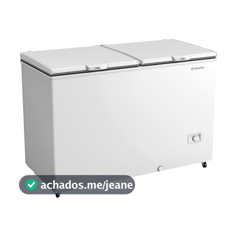 Freezer Horizontal Metalfrio 417 Litros DA420IF - Dupla Ação, Inveter, Branco, Bivolt