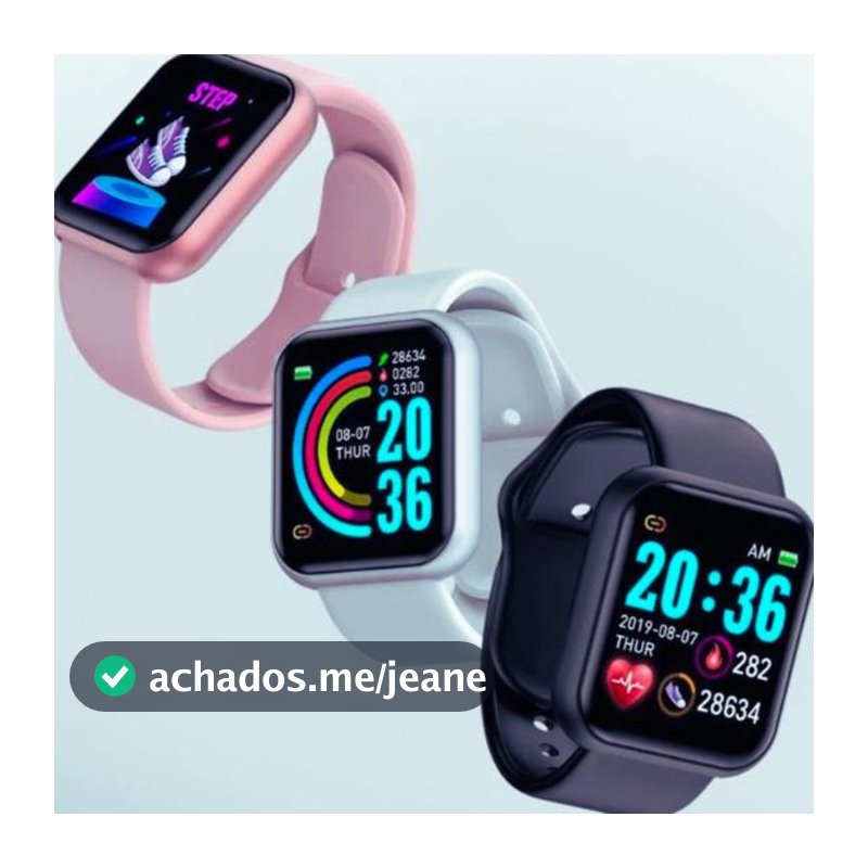 Smartwatch D20 Pró/ Coloca Foto na Tela Esportivo Bluetooth