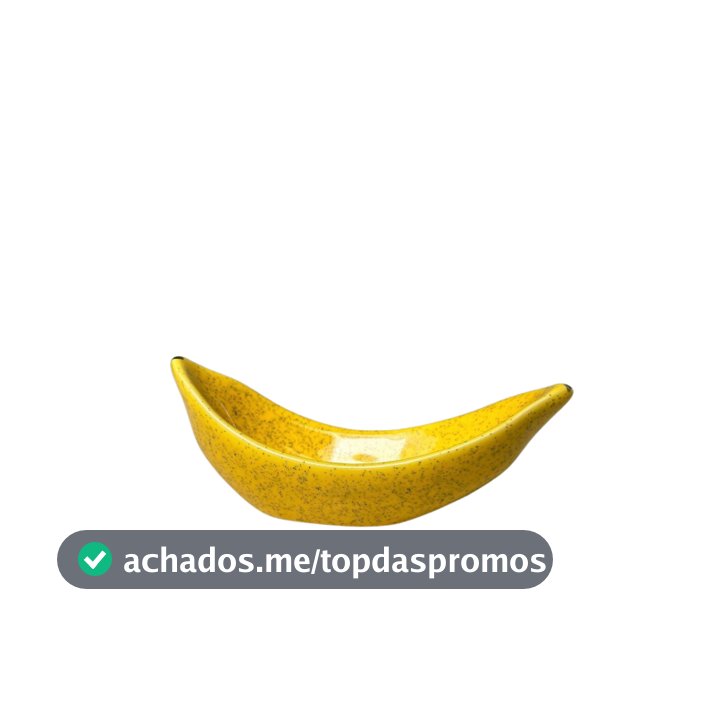 Tigela Bowl Frutas Banana Split Sobremesa em Cerâmica