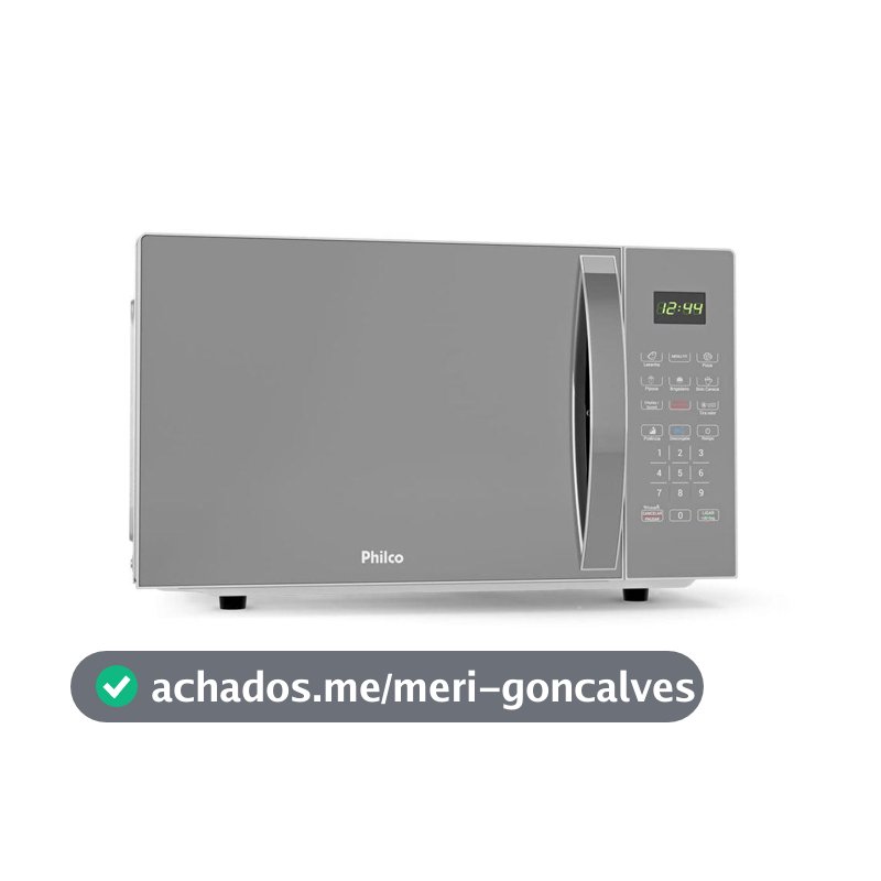 Micro-ondas 25L Philco Limpa Fácil PM26S 220V
