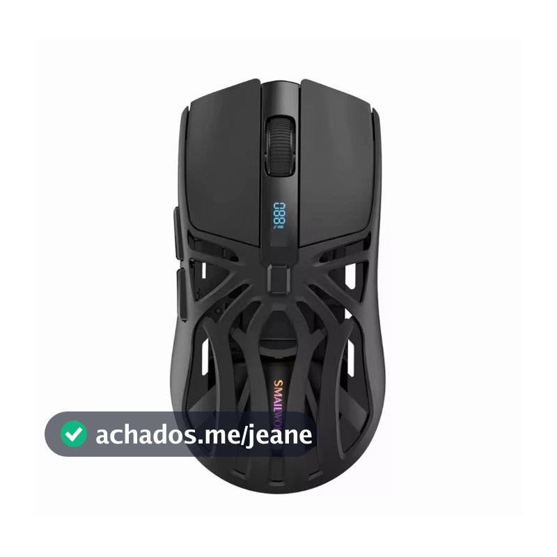 Mouse Gamer Rgb Smailwolf RS8 2.4G + BT5.2 Sem Fio