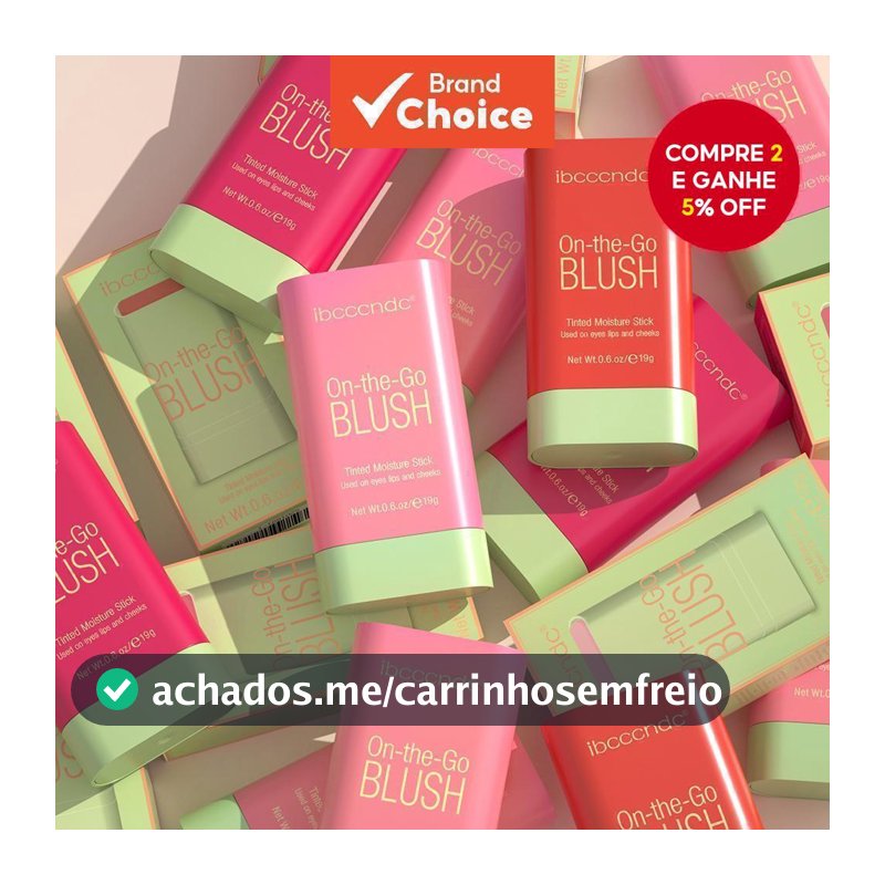 Cheek 3-em-1 Batom Tinted Blush Hidratante Bastão Cremoso Iluminador Blush Creme Blush Cosméticos Tubos Matte Contorno