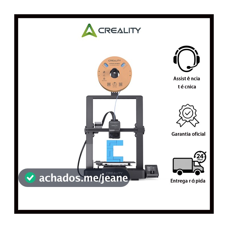 Creality Ender-3 V3 SE/Ender-3 V3 KE filamento Impressora 3D Alta Velocidade Extrusora Direta