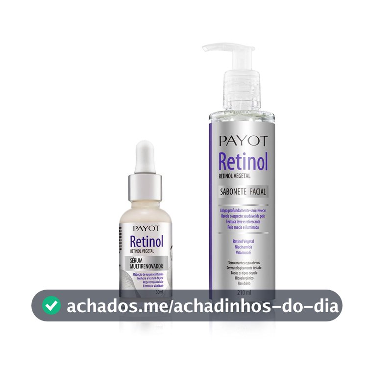 Kit Limpeza e Tratamento Retinol Payot