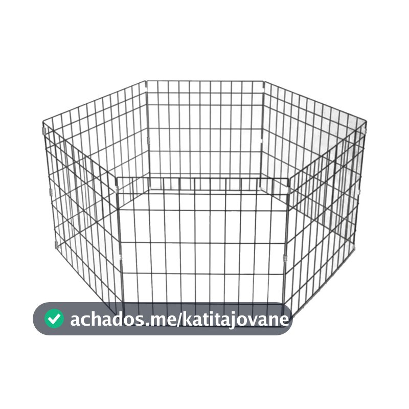 Cercado para cachorro de pequeno porte Cercadinho Pet Móvel