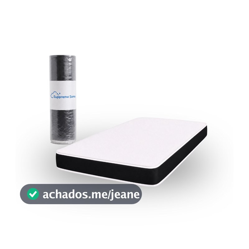 Colchão D33 Ortopédico Firme confortável Basic A Vácuo Ortopédico 100% Espuma tecido Malha | Solteiro Casal Queen King