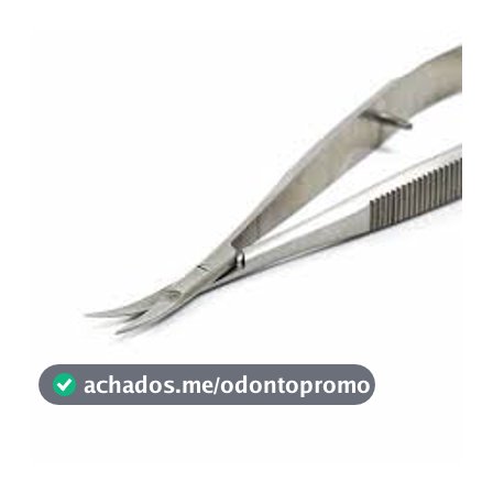 Tesoura Castroviejo | 12cm | Odonto | Oftalmo | Cutilagem