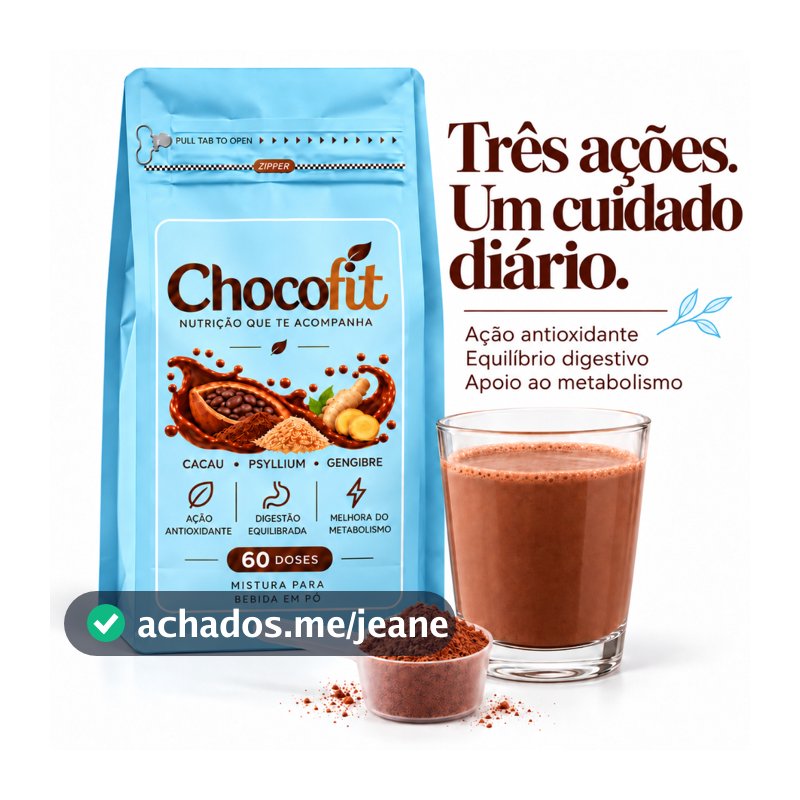 ChocoFit - Bebida em pó Solúvel