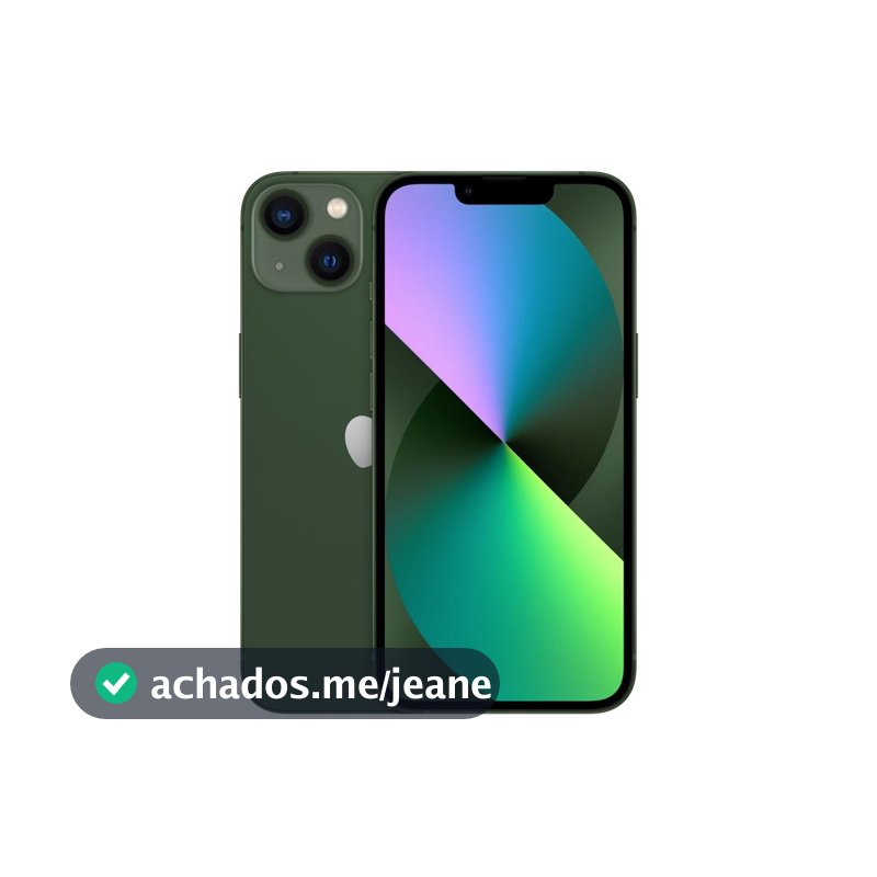 Usado: iPhone 13 128GB Verde Bom - Trocafy - Apple
