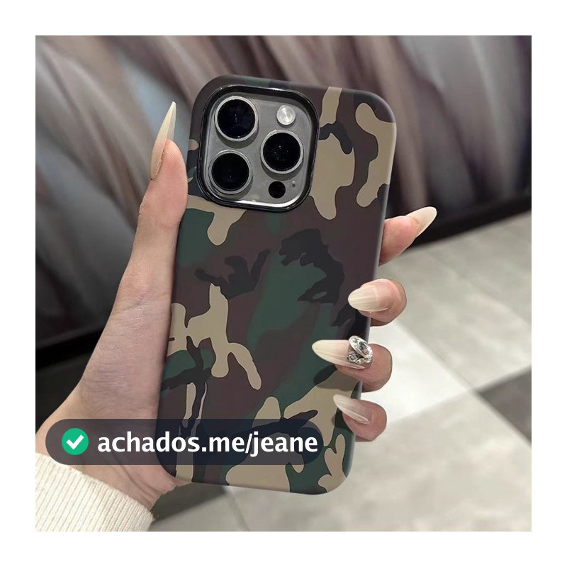 Capa de Celular: Capa com Textura de Impressão, Capa de Película com Grão Sólido, Capa Fina à Prova de Choque com Proteç