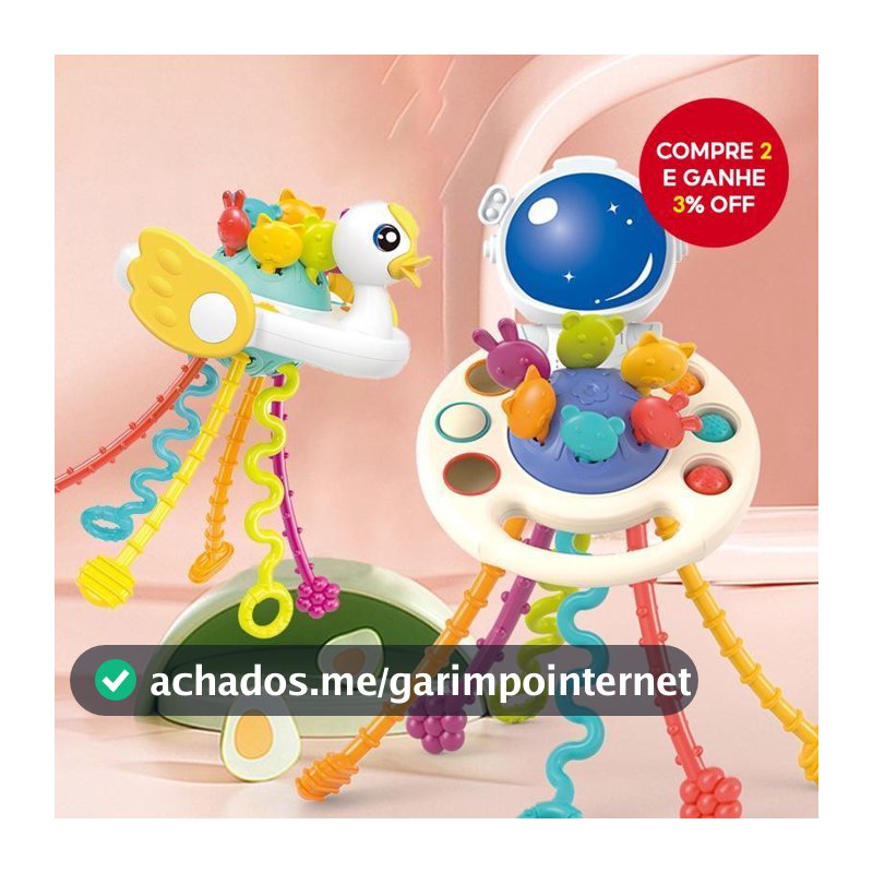 Brinquedo De Dentição De Bebê-Corda Sensorial Montessori Silicone Mastigável Desenvolvimento Recém-Nascidos Natal