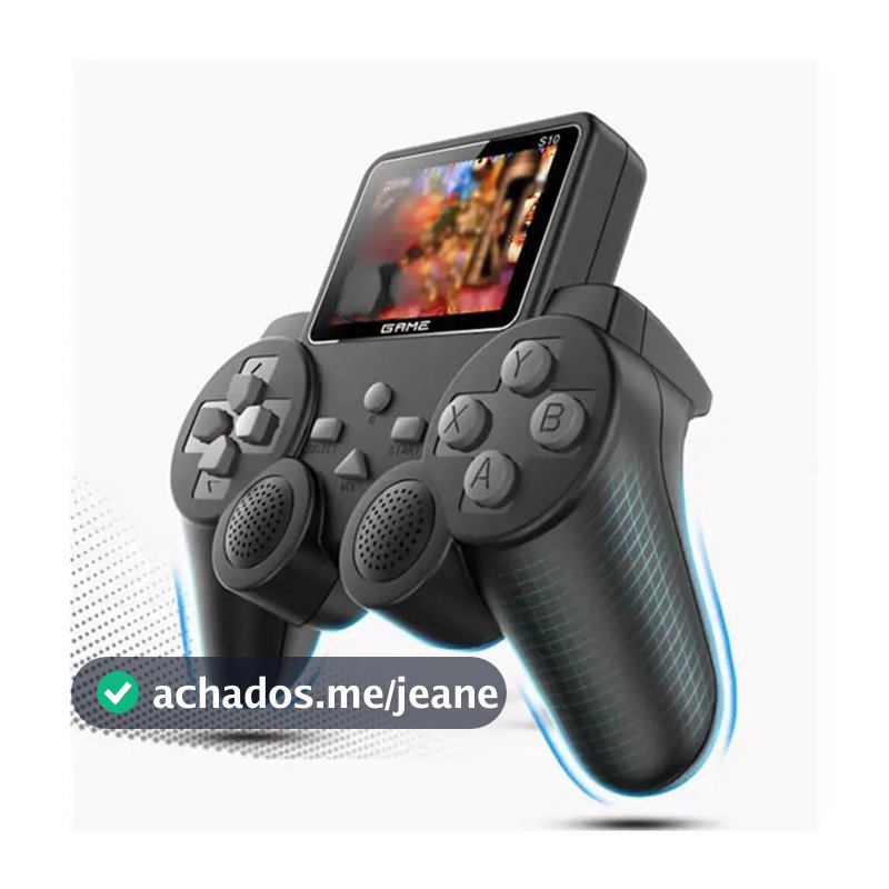 Vídeo Game 520 Em 1 Games Retro - Console Com 520 Jogos - GamePad-S10