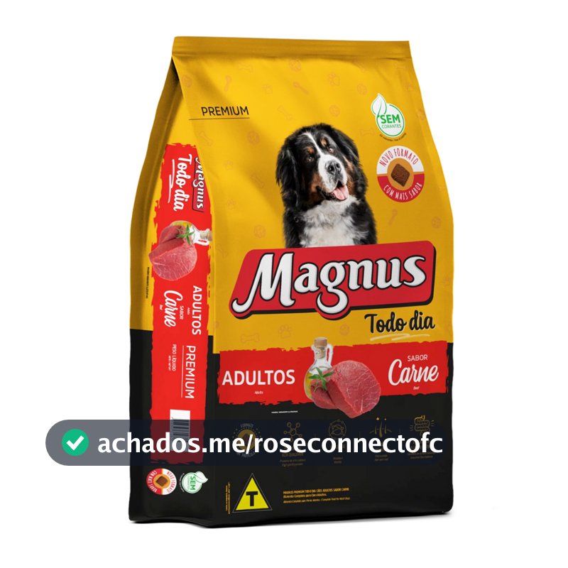 Ração para Cachorro 10kg Magnus Premium Todo Dia Para Cão Adulto Médio