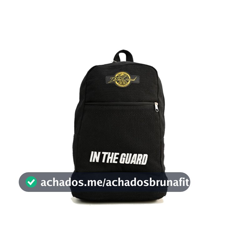 Mochila In The Guard, Bolsa Jiu Jitsu, Bolsa Reforçada - ITG