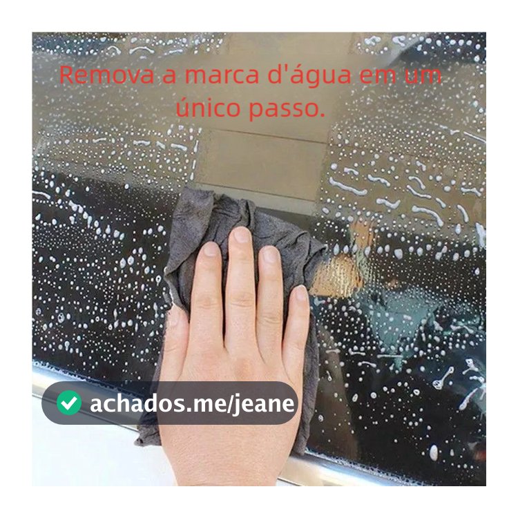 Pano de Vidro Sem Marca d'Água - Fibra Mágica Reutilizável | Espessado 🛒