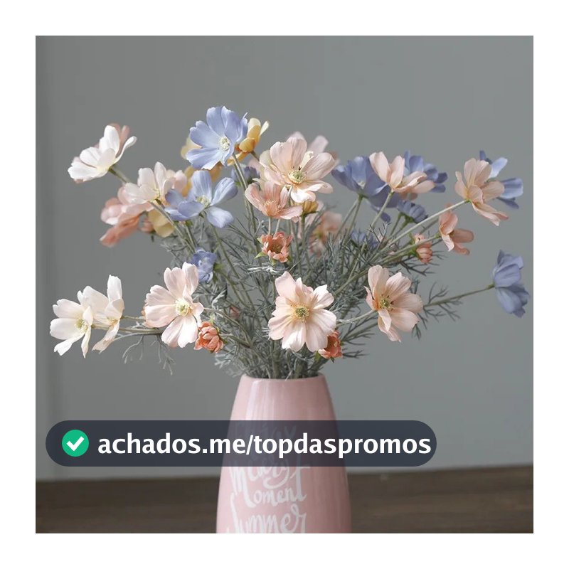 1 flor Artificial de seda de camomila decoração para casa