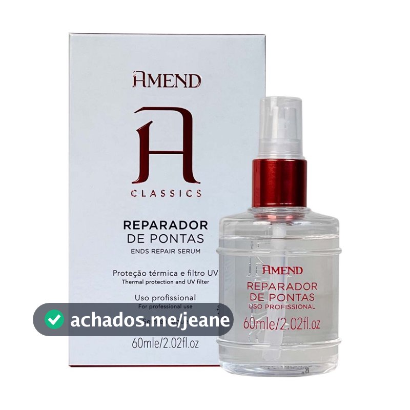 AMEND REPARADOR DE PONTAS SECAS TRADICIONAL 60ML