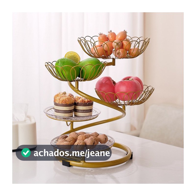 Prato de frutas multicamadas, sensação de alta qualidade, valor de alta qualidade, sala de estar, mesa de centro doméstica, prato de frutas, frutas nórdicas de alta qualidade