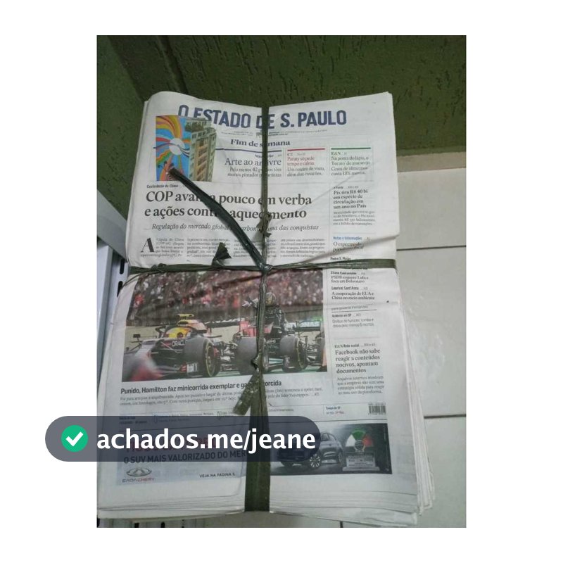 Jornal multi uso 43x56 cm 10 kg