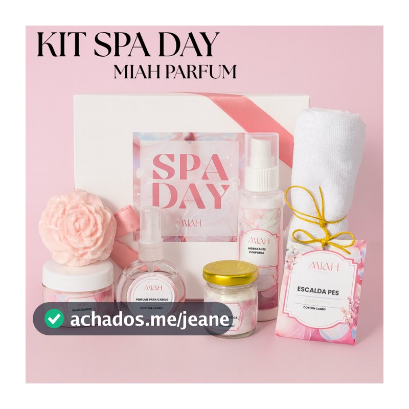 Kit Spa Day Pré-Pós Banho Presente Namorada Premium Hidratante Corporal Cuidado Pessoal Lembrancinha
