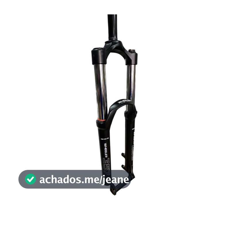 Garfo 26 28.6mm Suspensão Alumínio GTA Canela Grossa 42mm Aheadset Curso 150mm Modelo Wheeler Preto