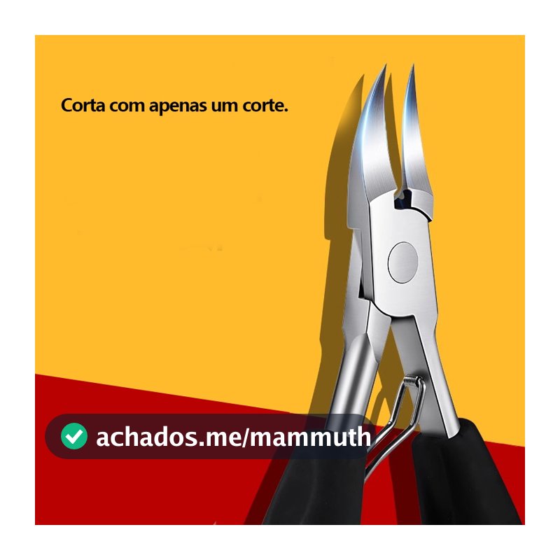 Alicate de Unhas com Ponta Fina, Aço Inoxidável para Cuidados Diários