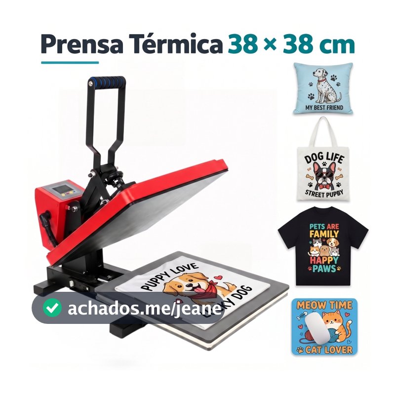 Máquina De Impressão Por Sublimação Plana Semiautomática Gaveta Deslizante Tipo 38x38cm Mecolour