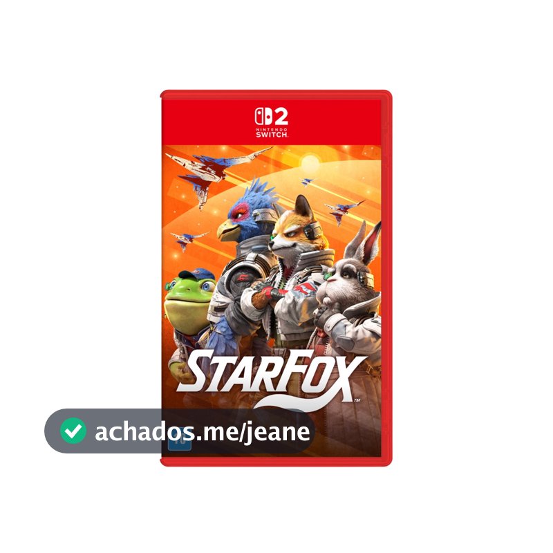 Star Fox Switch 2 BR Midia Fisica