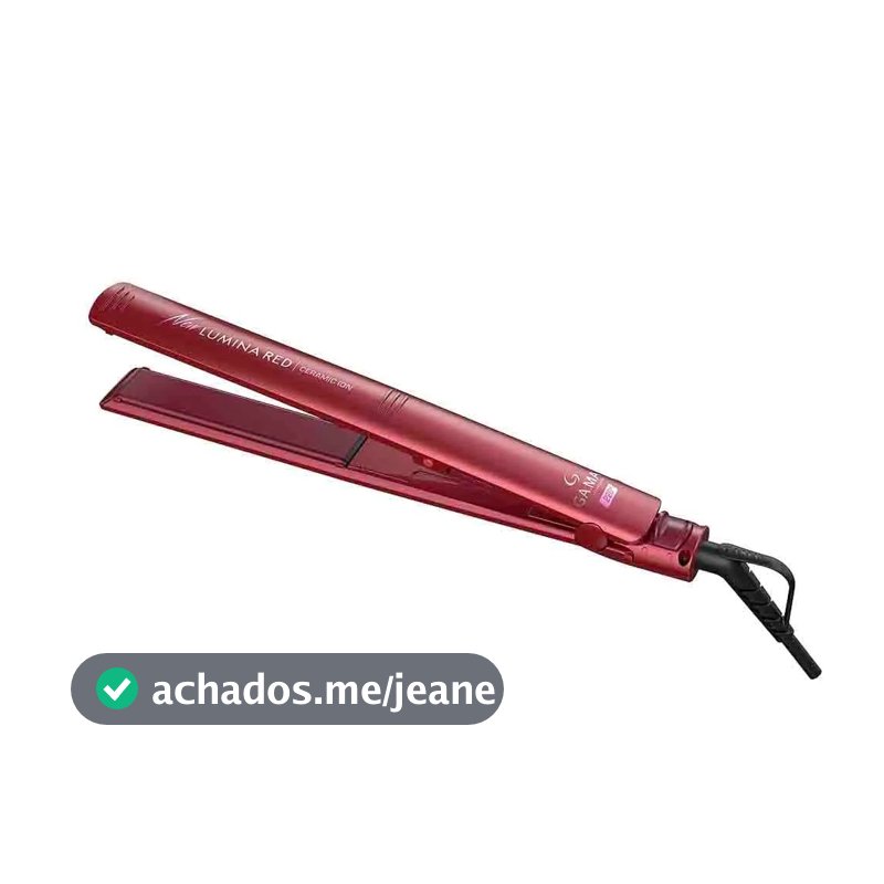 Prancha Alisadora GA.MA Elegance New Lumina Ceramic Ion 47W
