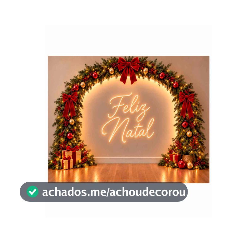 Painel Tecido Sublimado Natal 3x2