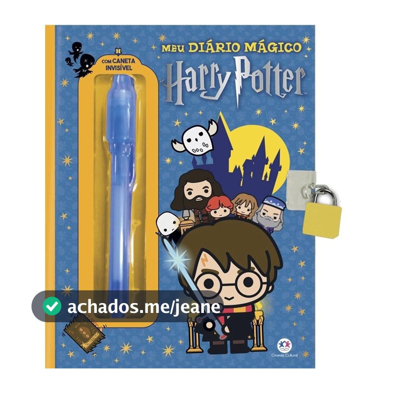 Livro Harry Potter - Meu diário mágico