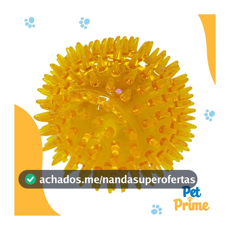 Brinquedo para Cachorro de Vinil Bola Mágica Savana Pet