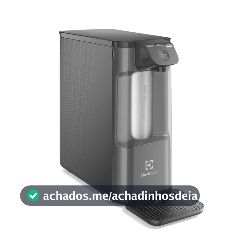 Purificador Electrolux Eletrônico Compacto Experience Pure 4x Digital Cinza (PE12G)
