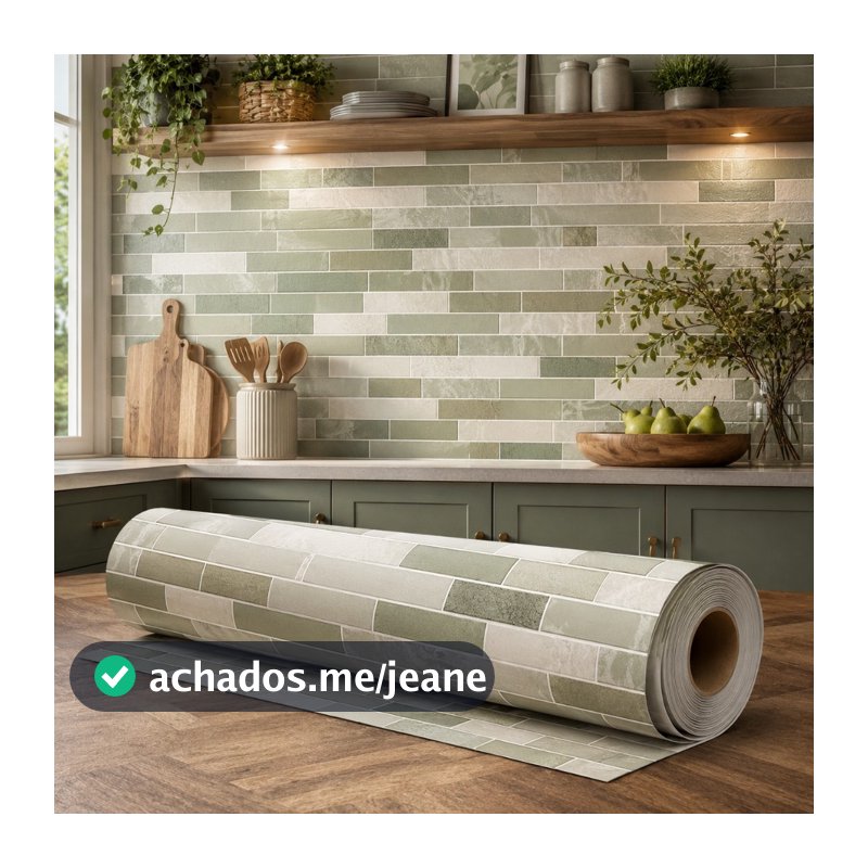 Papel de Parede Adesivo Tijolinhos 3d Lavável Decoração Autocolante