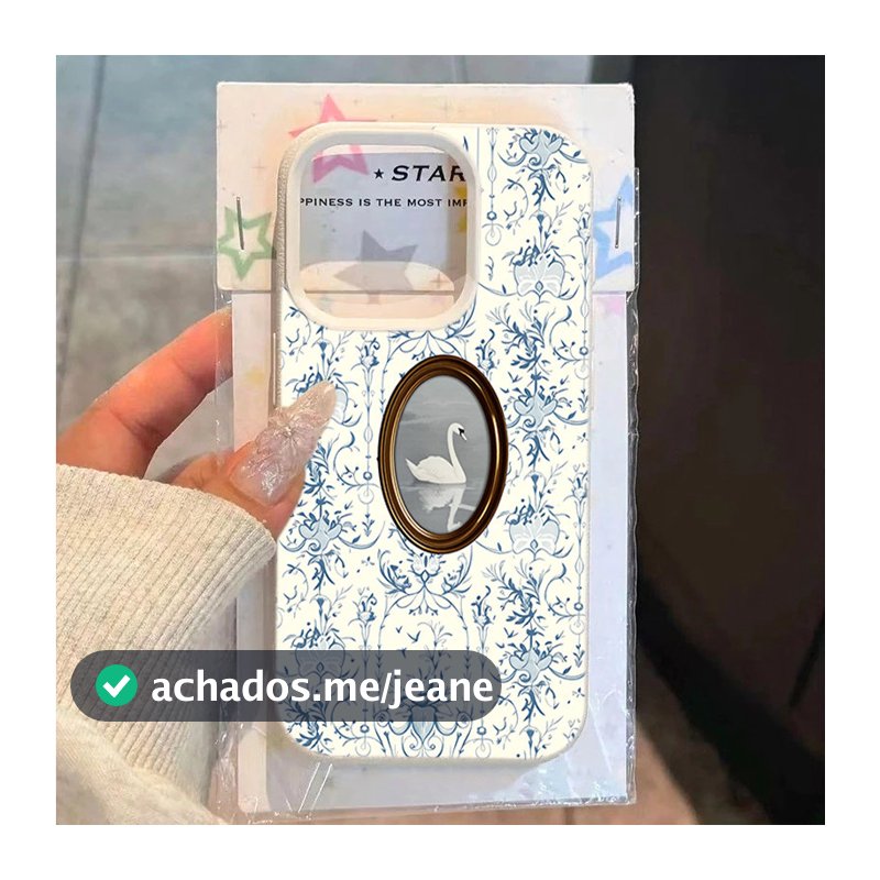 Y2K vintage Estilo Francês Capa Para iPhone 17 Air 16 15 14 Plus 13 12 11 Pro Max 16e Normal Proteção Anti-choque