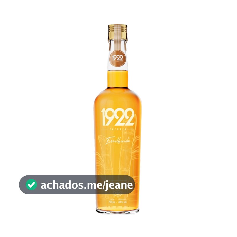 CACHACA 1922 ENVELHECIDA 700ML