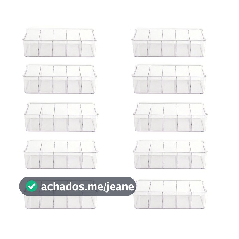 Kit 10 Colmeia Organizadora De Acrílico Meias Calcinhas Roupas Para Bebê